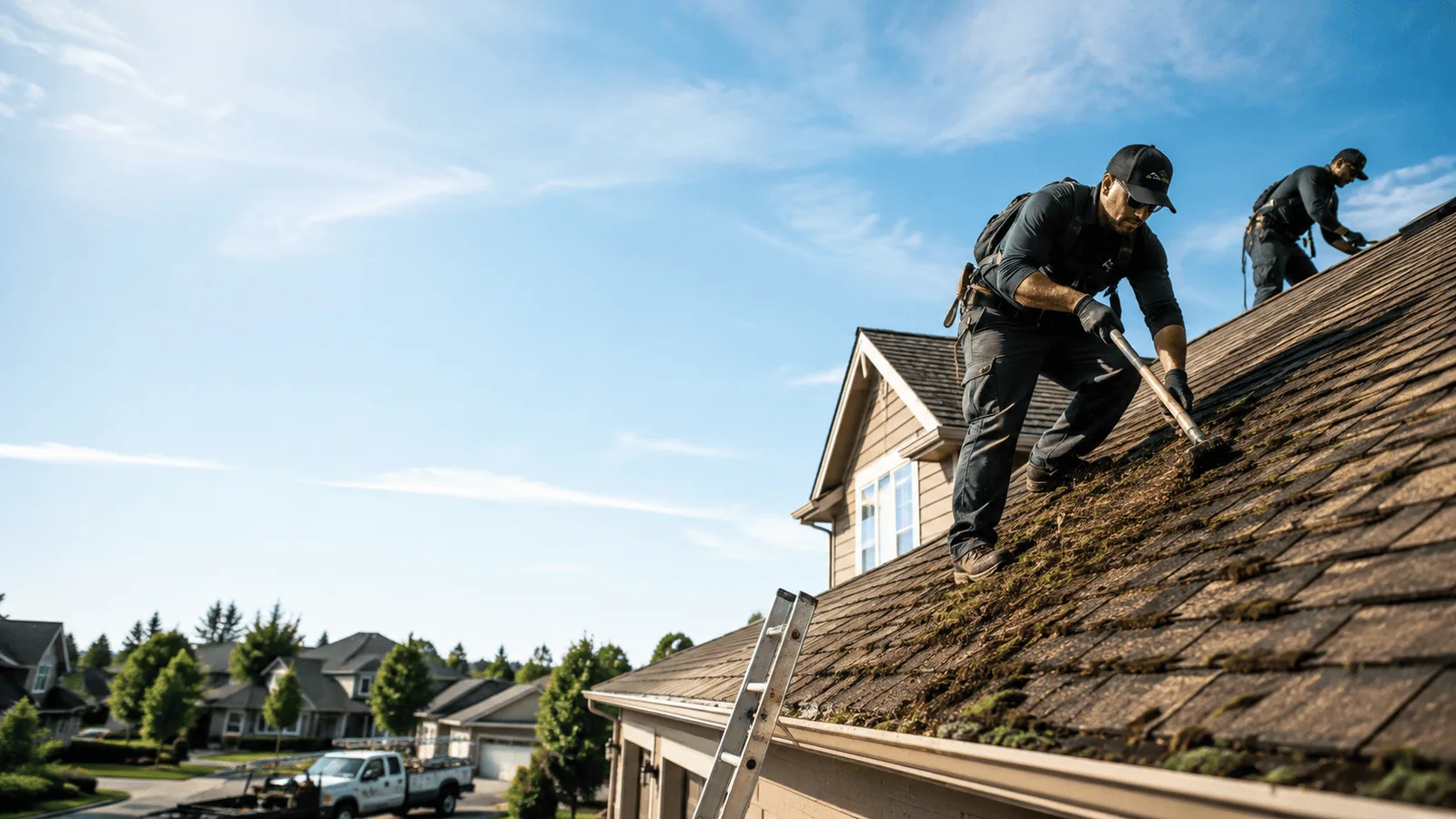 Roof Moss Removal in Marshville, NC near me